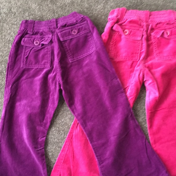 Gorgeous 4t two pair elastic waistband zipper & pockets 💜 - Picture 4 of 4